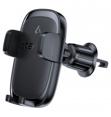 Автотримач для телефона з БЗП ACEFAST press type wireless charging car holder for air vent Black ( )