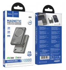 УМБ Power Bank Hoco Clever з бездротовою зарядкою