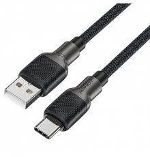 Кабель ACEFAST USB to Type-C,., silicone, zinc connectors, Black ( )