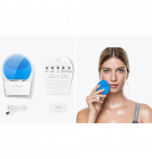 Електрична щіточка для очищення шкіри обличчя Foreo LUNA Go, масажер для вмивання