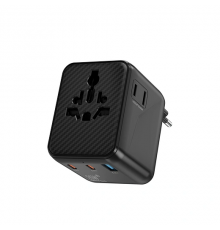 Мережевий фільтр WIWU Warrior GaN Universal Adapter Black ( )