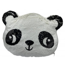 Подушка з блискітками Panda