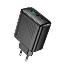 Мережевий зарядний пристрій HOCO Article ) charger Black ( )