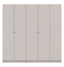 Комплект шаф для одягу Doros Промо (2 шт.) 225х48х204 см Кашемір (DRS-011212)