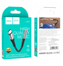 Перехідник Hoco Audio converter Type-C male to. female