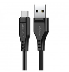 Кабель ACEFAST USB to Type-C,., TPE, TPE connectors, Black ( )