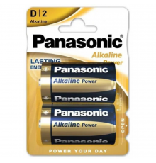 Батарейка Panasonic D Alkaline (2шт) ( )