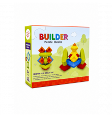 Конструктор дитячий Builder Puzzle Blocks, деталей (72 шт)