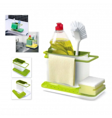 Кухонний органайзер в на раковину Sink Tidy, чорно-білий
