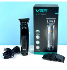 Машинка для стрижки VGR Professional (LED Display, з насадками + Тример)