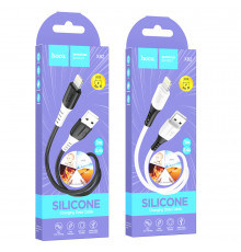 Data Cable Hoco Silicone Lightning.
