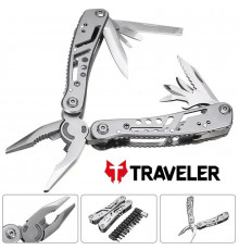 Мультитул тактичний Traveler Deluxe 14в1,. см