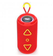 Bluetooth-колонка з RGB ПІДСВІЧУВАННЯМ, speakerphone, радіо, red