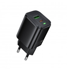Мережевий зарядний пристрій BOROFONE Star. charger (EU) Black ( )