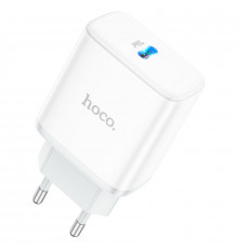 Мережевий зарядний пристрій HOCO Stage single port charger White ( )