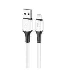 Кабель Wibrand Mamba iP silicone charging data cable White (WI. )