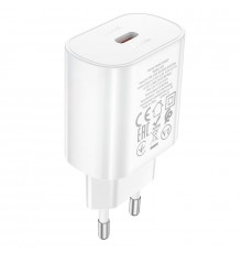 Мережевий зарядний пристрій HOCO Jetta charger White ( )