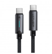 Кабель ACEFAST, Type-C to Type-C,,., Nylon Braid, Aluminum Alloy connectors, Black ( )