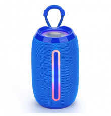 Bluetooth-колонка з RGB ПІДСВІЧУВАННЯМ, speakerphone, радіо, blue
