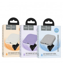 Holder Hoco Crystal magnetic з бездротовою зарядкою