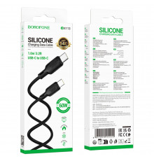 Data Cable Borofone Lenny Type-C to Type-C