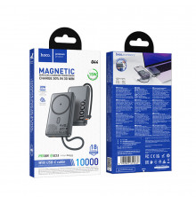 УМБ Power Bank Hoco  Origen dual  з бездротовою зарядкою (with cable Type-C)