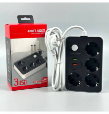 Мережевий подовжувач Power Socket розетки