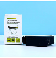 Ліхтар налобний, 5808А Red Light (LM, COB, Motion Sensor, Li-Ion акумулятор, Type-C)