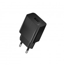 Мережевий зарядний пристрій BOROFONE Source single-port charger Black ( )