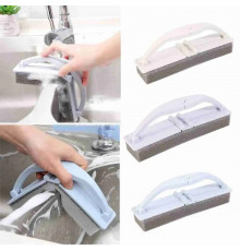 Складана губка-щітка для прибирання з віджимом WASHER, для миття вікон та плитки