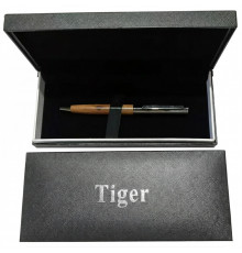 Подарункова кулькова ручка Tiger у футлярі (дерев'яна)