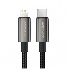 Кабель ACEFAST, USB to iP,,., Nylon, Zinc alloy + TPE connectors, Black ( )