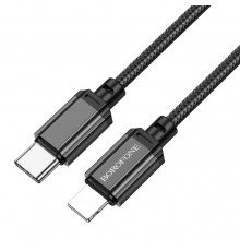 Кабель BOROFONE Sharp PD charging data cable for iP Black ( )