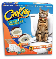 Набір для привчання котів до унітазу CitiKitty