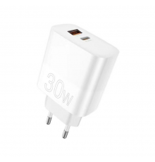 Мережевий зарядний пристрій PD USB-C + USB. white ( )