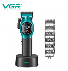 Акумуляторна машника для стриження (clipper) VGR GREEN, LED display