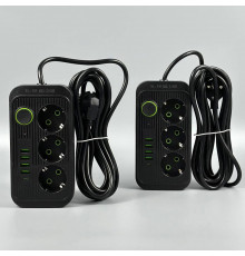 Мережевий подовжувач UA Power. розетки