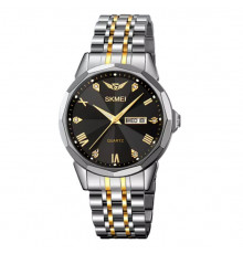 Годинники наручні SKMEI, SILVER-GOLD-BLACK