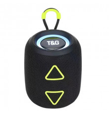 Bluetooth-колонка з RGB ПІДСВІЧУВАННЯМ, speakerphone, радіо, black