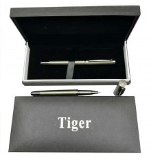 Подарункова ручка ролерна Tiger у футлярі (металік з візерунком)