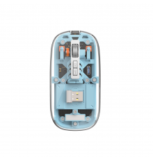 Маніпулятор миша бездротова WIWU Crystal Magnetic Wirless Mouse (Dual-bluetooth +. three-mode) blue ( )