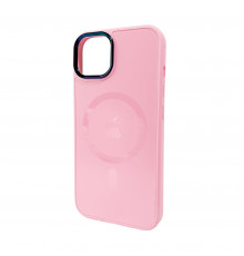 Чохол для смартфона AG Glass Sapphire MagSafe Logo for Apple iPhone Pro Pink ( )