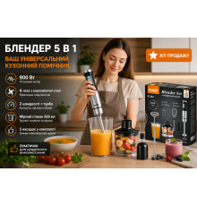 Занурювальний блендер в RAF, Вт, кухонний ручний подрібнювач