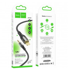 AUX Hoco Transparent Discovery Edition. to Lightning