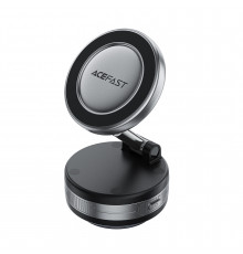 Автотримач для телефона ACEFAST Electric Suction cup magnetic Phone holder, Metal Gray ( )