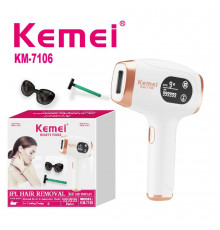 Фотоепілятор Kemei, домашній IPL епілятор для видалення волосся