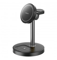Бездротовий зарядний пристрій REMAX. upgrade free desktop magnetic in wireless charger Black ( )