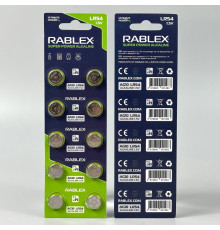 Батарейка Rablex Alkaline. (10 шт.)