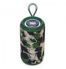 Bluetooth-колонка з RGB ПІДСВІЧУВАННЯМ, speakerphone, радіо, camouflage