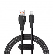 Кабель Baseus Pudding Series Fast Charging Cable USB to Type-C Cluster Black (P )